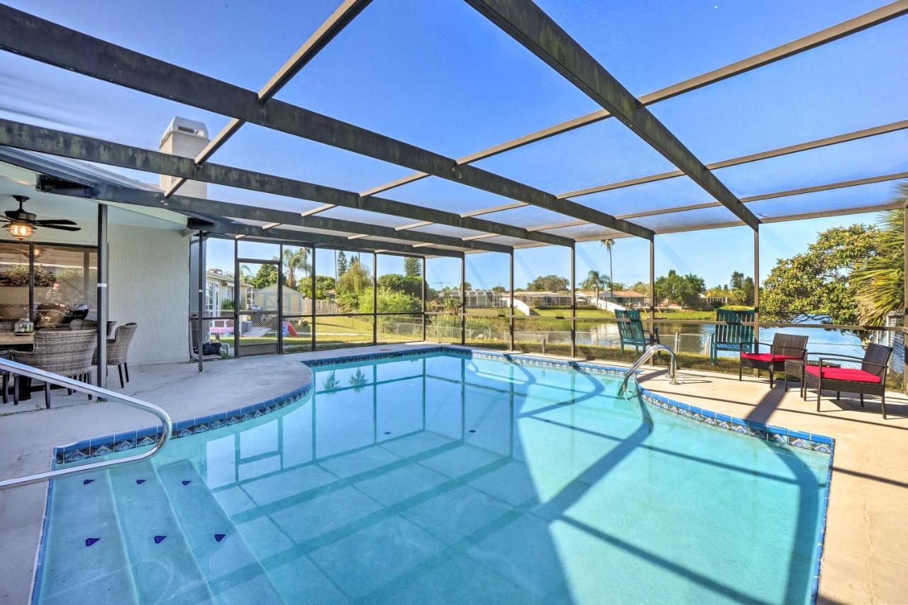 Вілла Waterfront Port Richey House With Heated Pool! Екстер'єр фото